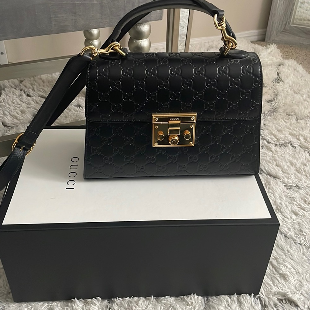 Gucci Padlock top handle bag